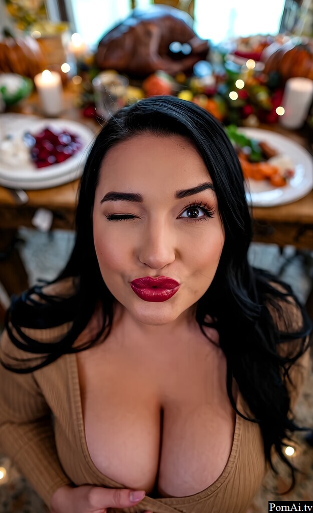 Porn AI woman cleavage 18 1771610607479684